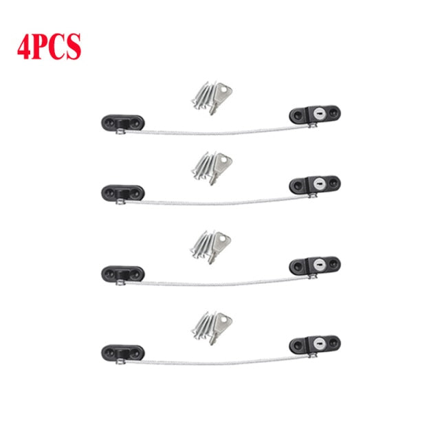 Home Window limiter Baby Door Lock Protection from Children Window Lock from Children Lockers Drawer Password Locks Baby Safety