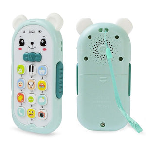 Baby Phone Toy Mobile Telephone Early Educational Learning Machine Kids Gifts Telephone Music Sound Machine Electronic Baby Toy
